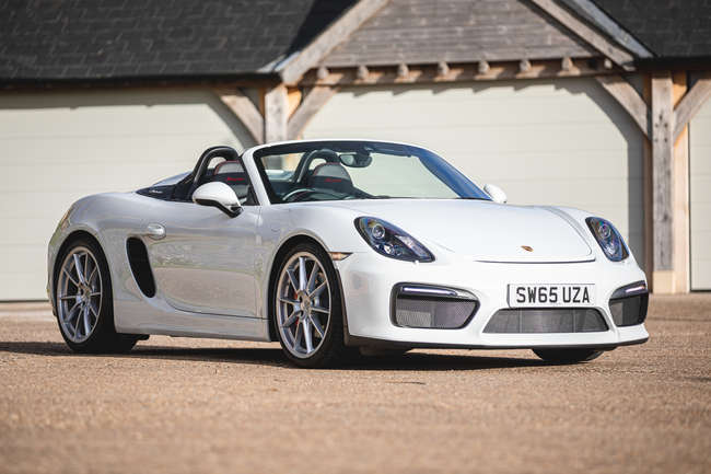 2015 Porsche Boxster Spyder (981)-Sold