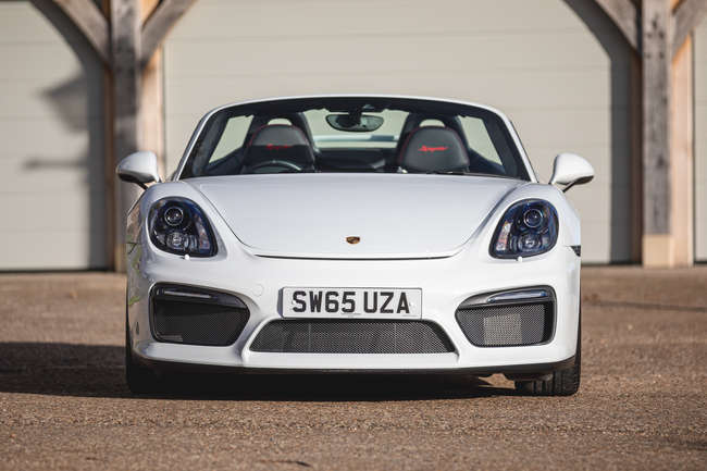 2015 Porsche Boxster Spyder (981)-Sold