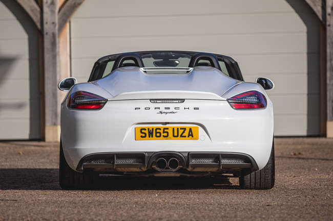 2015 Porsche Boxster Spyder (981)-Sold