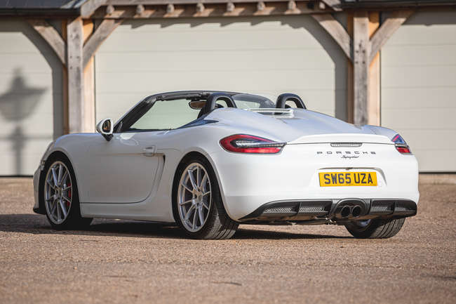 2015 Porsche Boxster Spyder (981)-Sold