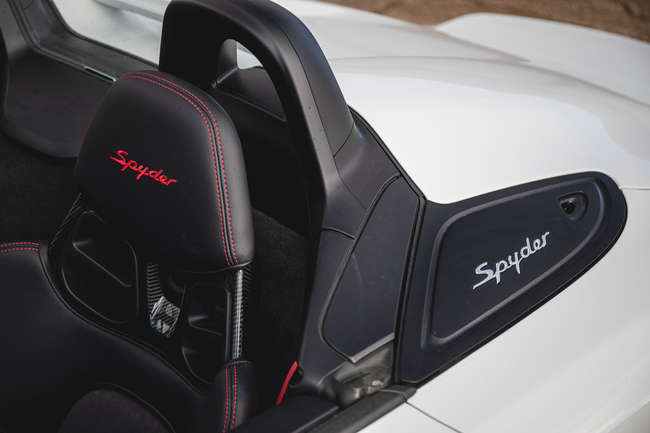 2015 Porsche Boxster Spyder (981)-Sold
