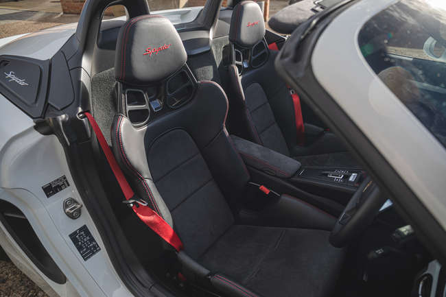 2015 Porsche Boxster Spyder (981)-Sold