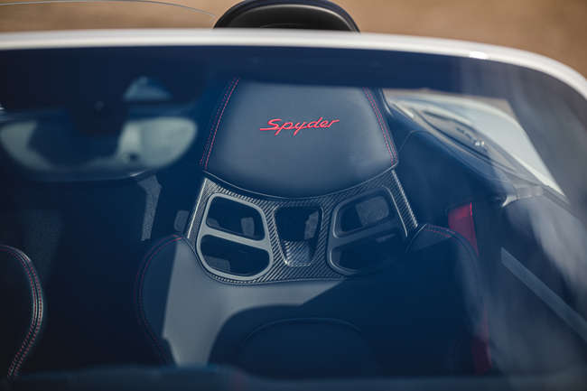 2015 Porsche Boxster Spyder (981)-Sold