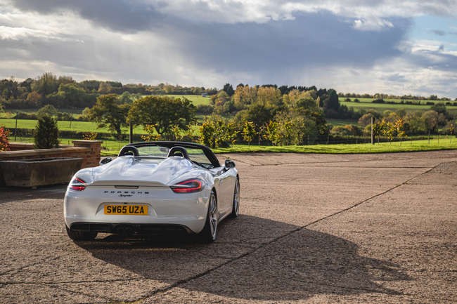 2015 Porsche Boxster Spyder (981)-Sold