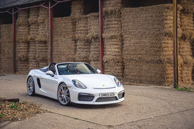 2015 Porsche Boxster Spyder (981)-Sold