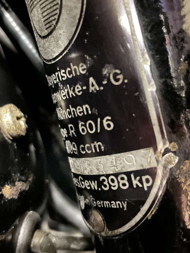 1975 BMW R60/6 599cc-Sold
