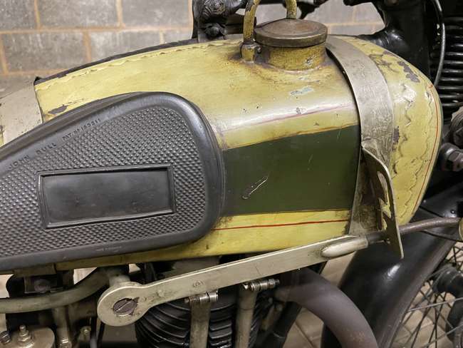 1927 Triumph Works TT Racing Motorcycle 489cc-Sold