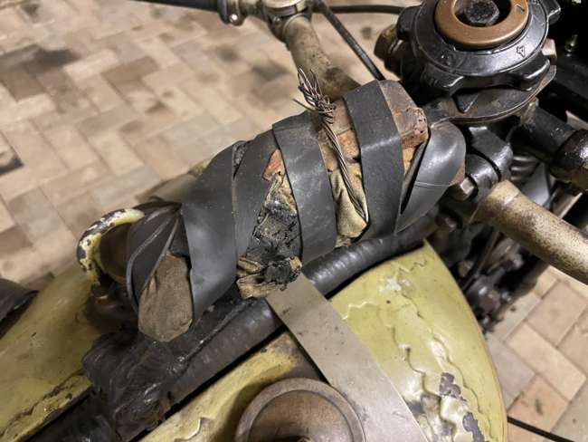 1927 Triumph Works TT Racing Motorcycle 489cc-Sold