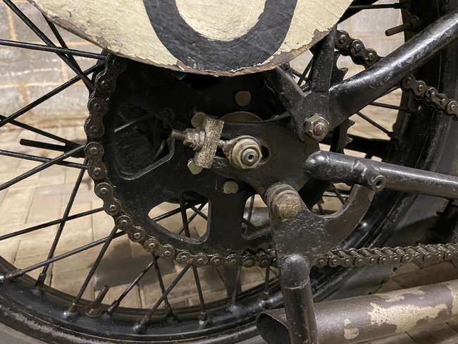 1927 Triumph Works TT Racing Motorcycle 489cc-Sold