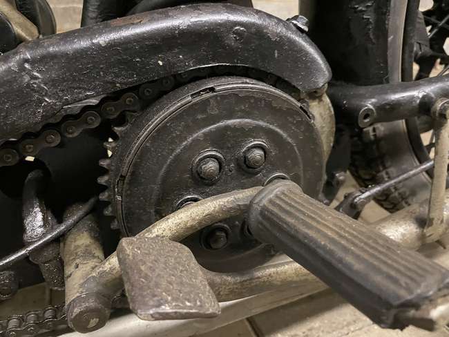 1927 Triumph Works TT Racing Motorcycle 489cc-Sold