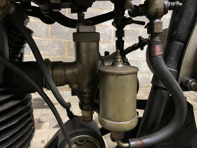 1927 Triumph Works TT Racing Motorcycle 489cc-Sold