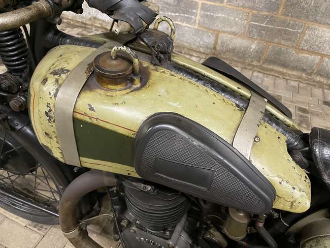 1927 Triumph Works TT Racing Motorcycle 489cc-Sold