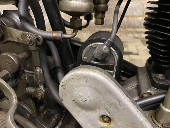 1927 Triumph Works TT Racing Motorcycle 489cc-Sold