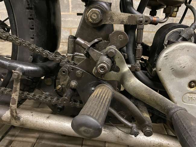 1927 Triumph Works TT Racing Motorcycle 489cc-Sold