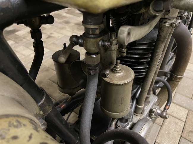 1927 Triumph Works TT Racing Motorcycle 489cc-Sold