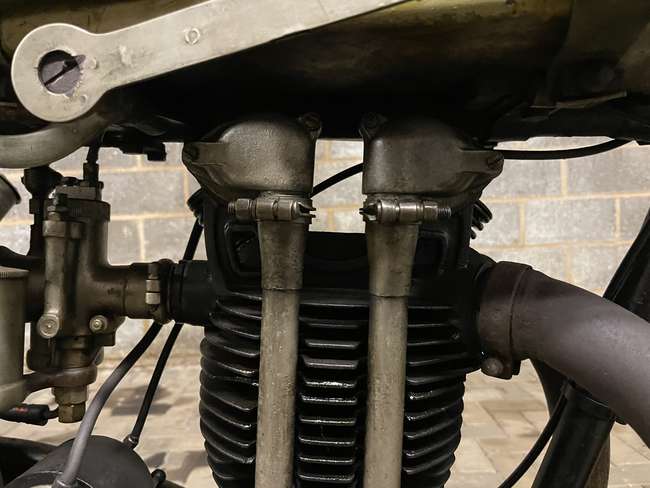 1927 Triumph Works TT Racing Motorcycle 489cc-Sold