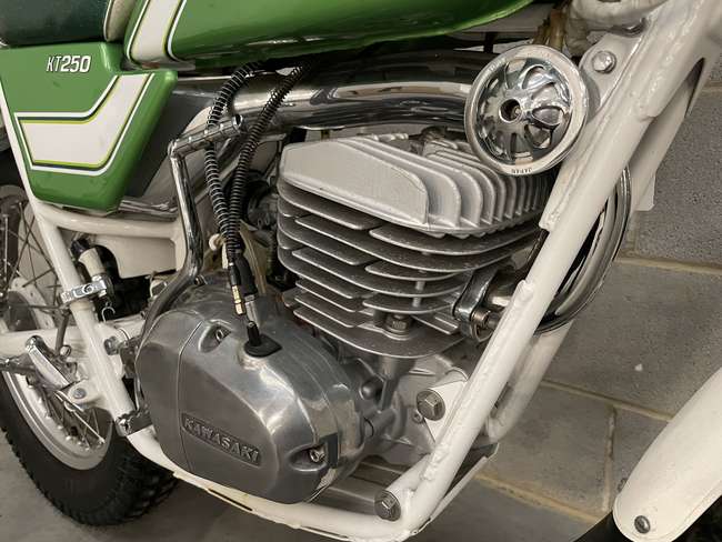 1976 Kawasaki KT250 Trials 250cc-Sold