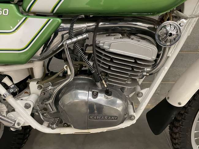 1976 Kawasaki KT250 Trials 250cc-Sold