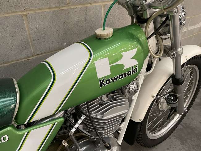 1976 Kawasaki KT250 Trials 250cc-Sold
