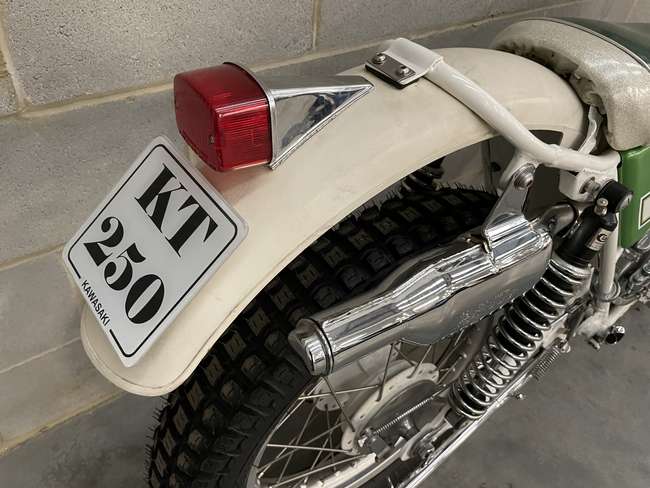 1976 Kawasaki KT250 Trials 250cc-Sold