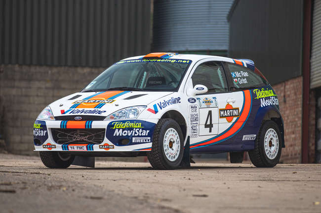 2001 Ford Focus WRC.  Ex-Colin McRae-Sold