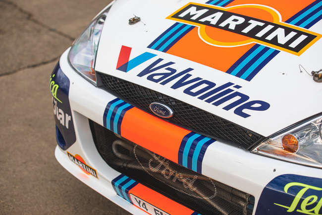 2001 Ford Focus WRC.  Ex-Colin McRae-Sold