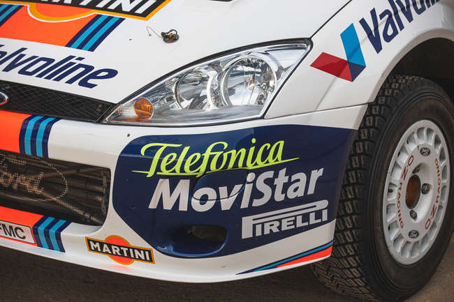 2001 Ford Focus WRC.  Ex-Colin McRae-Sold
