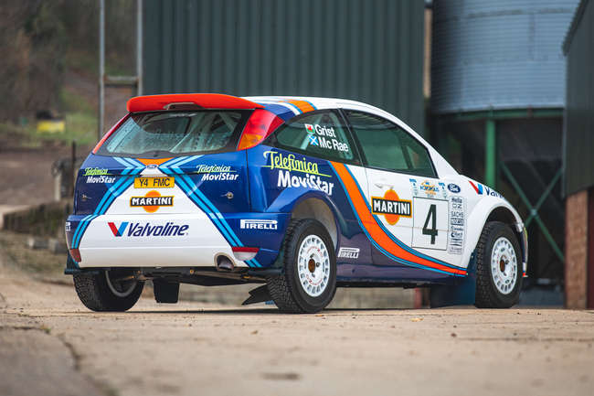 2001 Ford Focus WRC.  Ex-Colin McRae-Sold