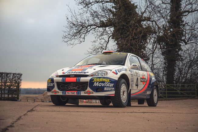 2001 Ford Focus WRC.  Ex-Colin McRae-Sold
