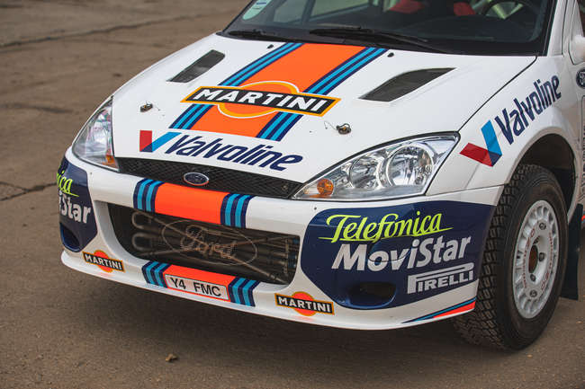 2001 Ford Focus WRC.  Ex-Colin McRae-Sold