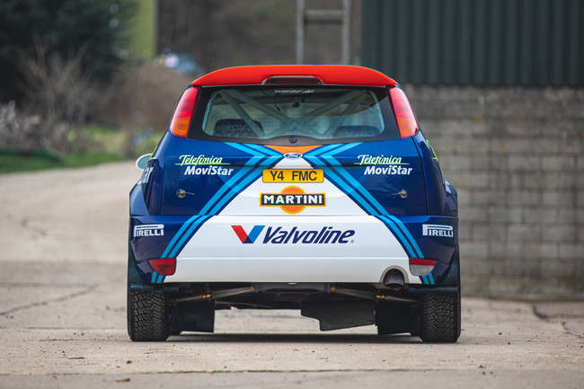 2001 Ford Focus WRC.  Ex-Colin McRae-Sold