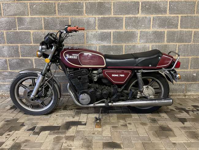 1977 Yamaha XS750 DOHC 750cc-Sold