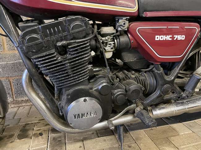 1977 Yamaha XS750 DOHC 750cc-Sold