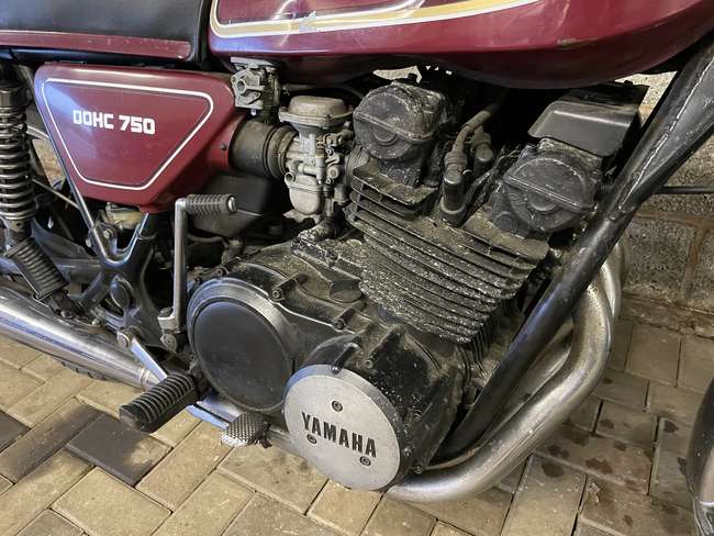 1977 Yamaha XS750 DOHC 750cc-Sold