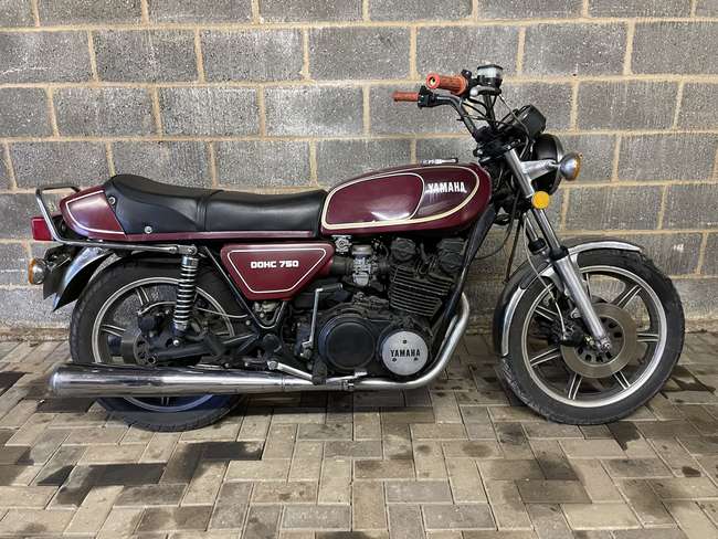 1977 Yamaha XS750 DOHC 750cc-Sold