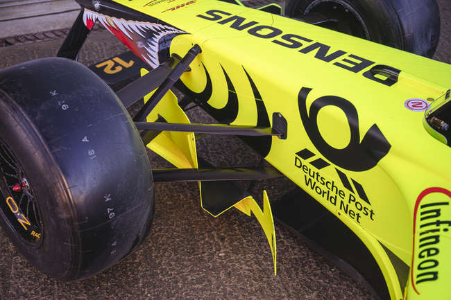 Iconic Auctioneers | 2001 Jordan EJ11 #04 Rolling Chassis-Sold