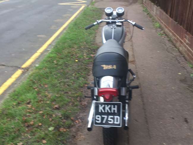 1966 BSA A65L Lightning 650cc-Sold