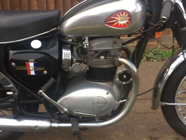 1966 BSA A65L Lightning 650cc-Sold