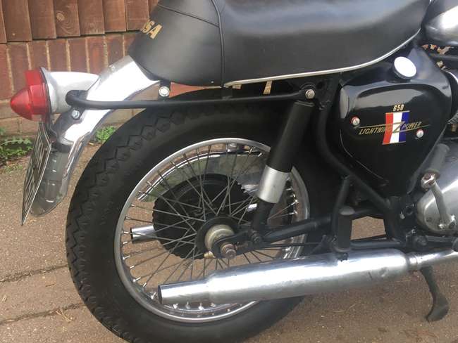 1966 BSA A65L Lightning 650cc-Sold
