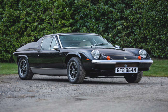 Iconic Auctioneers | 1974 Lotus Europa Twin Cam 'John Player