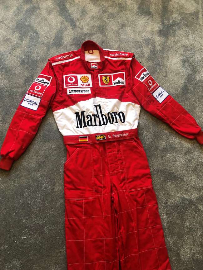 Michael Schumacher-style, quality Race Suit-Sold