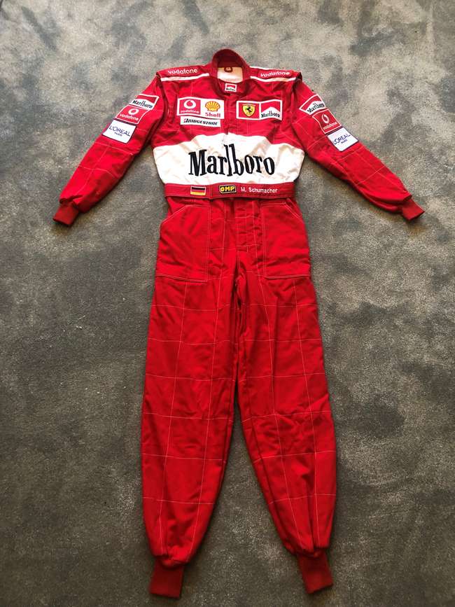 Michael Schumacher-style, quality Race Suit-Sold