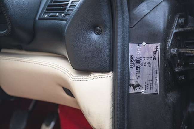 1992 Ferrari 348 TB -Sold