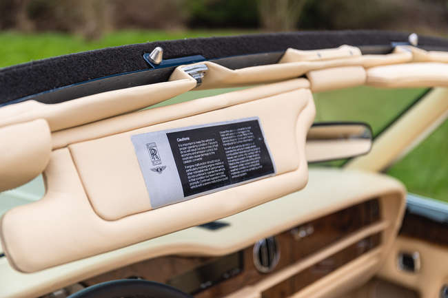 1983 Rolls-Royce Corniche Convertible-Sold