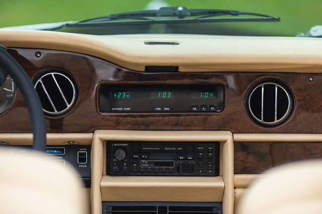 1983 Rolls-Royce Corniche Convertible-Sold