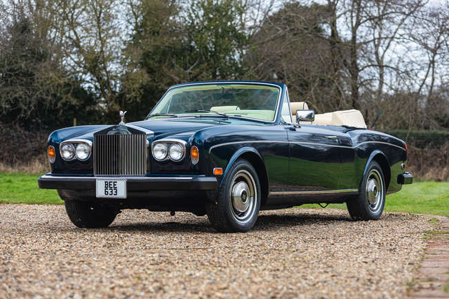 1983 Rolls-Royce Corniche Convertible-Sold