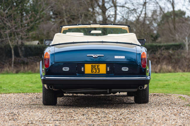 1983 Rolls-Royce Corniche Convertible-Sold