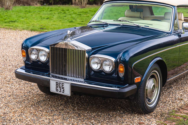 1983 Rolls-Royce Corniche Convertible-Sold