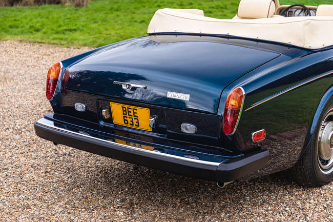 1983 Rolls-Royce Corniche Convertible-Sold
