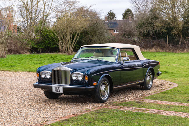 1983 Rolls-Royce Corniche Convertible-Sold